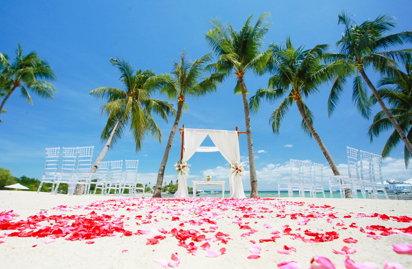 セブ島結婚式　セブウエディング　パシフックセブリゾート結婚式　ビーチ挙式安い