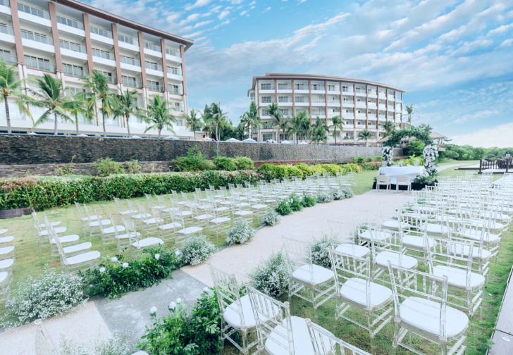 海外挙式 リゾート挙式　セブ　フィリピン　ビーチウエディング Cebu wedding dusit Mactan Resort wedding beach wedding
