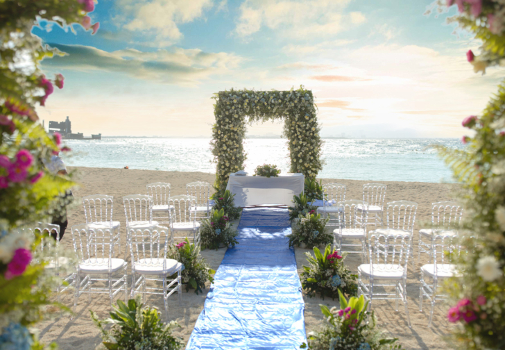 海外挙式 リゾート挙式　セブ　フィリピン　ビーチウエディング Cebu wedding dusit Mactan Resort wedding beach wedding