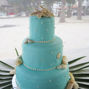 セブ島ウエディングケーキ　セブ島結婚式ウエディングケーキ　cebu wedding cake