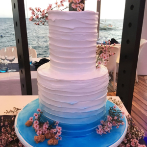セブウエディングケーキ　セブ結婚式ウエディングケーキ　cebu wedding cake