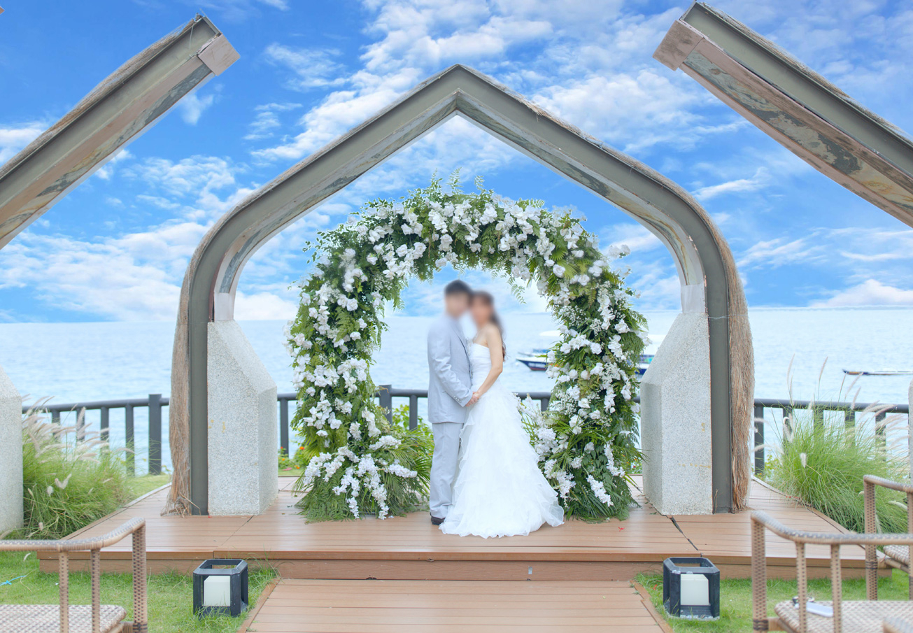セブ島挙式・結婚式場 オーシャンフロント青空チャペル | エリスブライダル