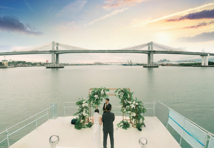 海外挙式　クルーズ挙式　セブ　ウエディング　cebu cruise wedding リゾート挙式　船上挙式　クルーズウエディング Mactan wedding