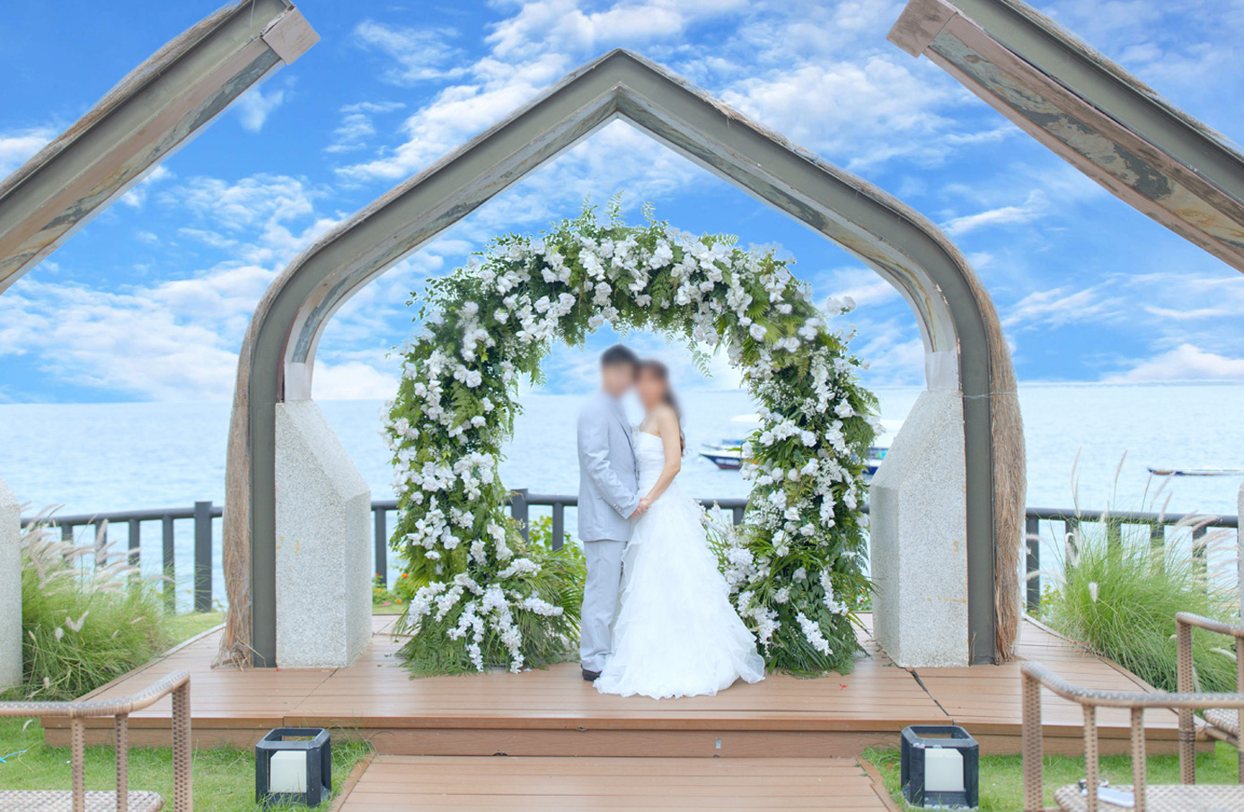 cebu weddingセブウエディング　セブ結婚式　セブ挙式　海外挙式　リゾート挙式フィリピン ビーチウエディング　ガーデンウエディング
